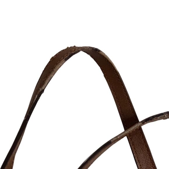 Michael Kors Kempton Nylon Large Pocket Tote Bag Neutral Women's Casual FLAWED - Picture 4 of 16